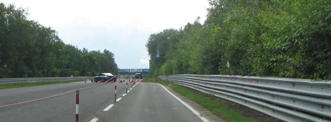 Easy, peasy. A child could drive past these cones